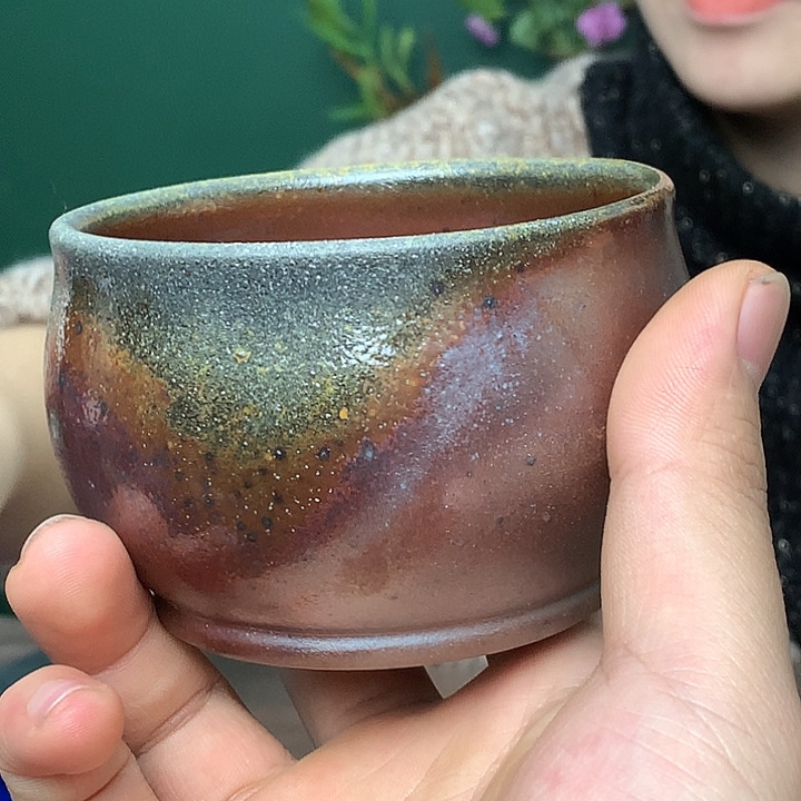 紫砂柴烧纯自然柴烧