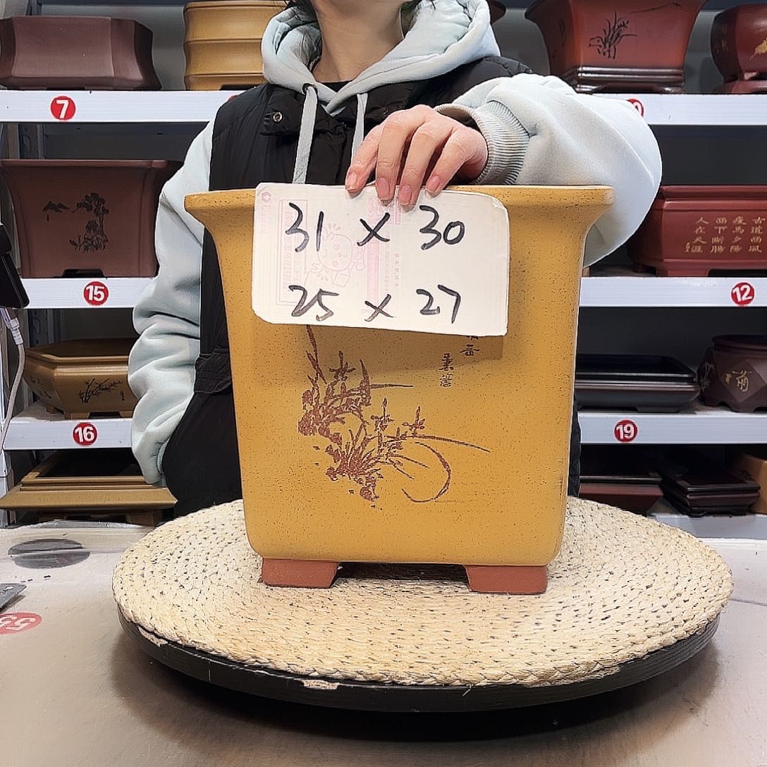 紫砂花盆紫砂花盆