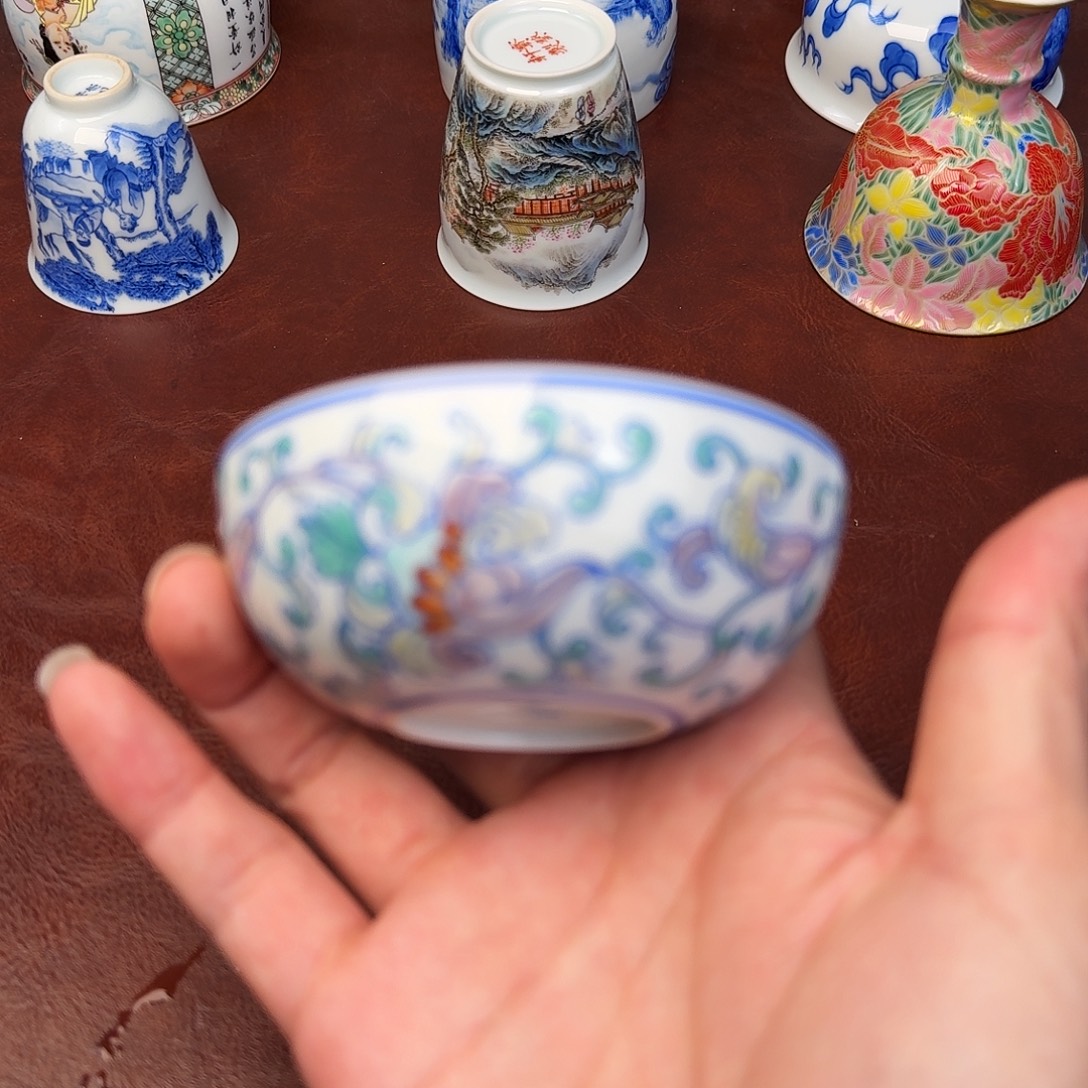 陶现代景德镇全手绘陶瓷