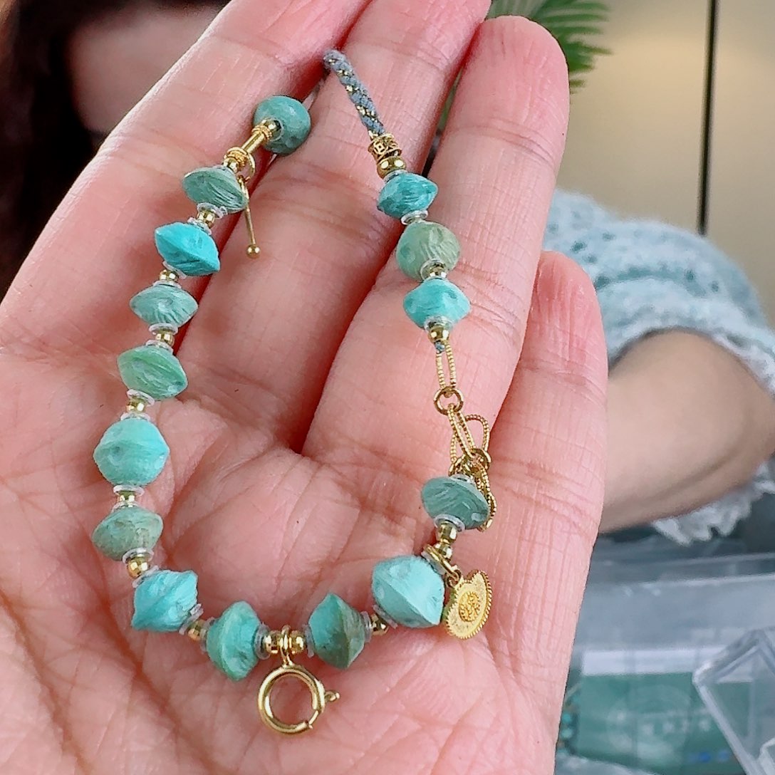 绿松石珠宝奇石未镶嵌