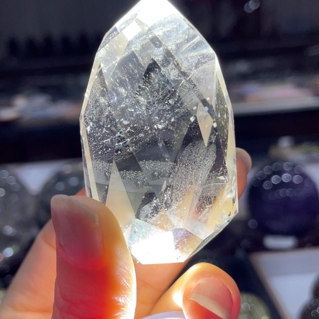 珠宝半成品未镶嵌水晶白水晶