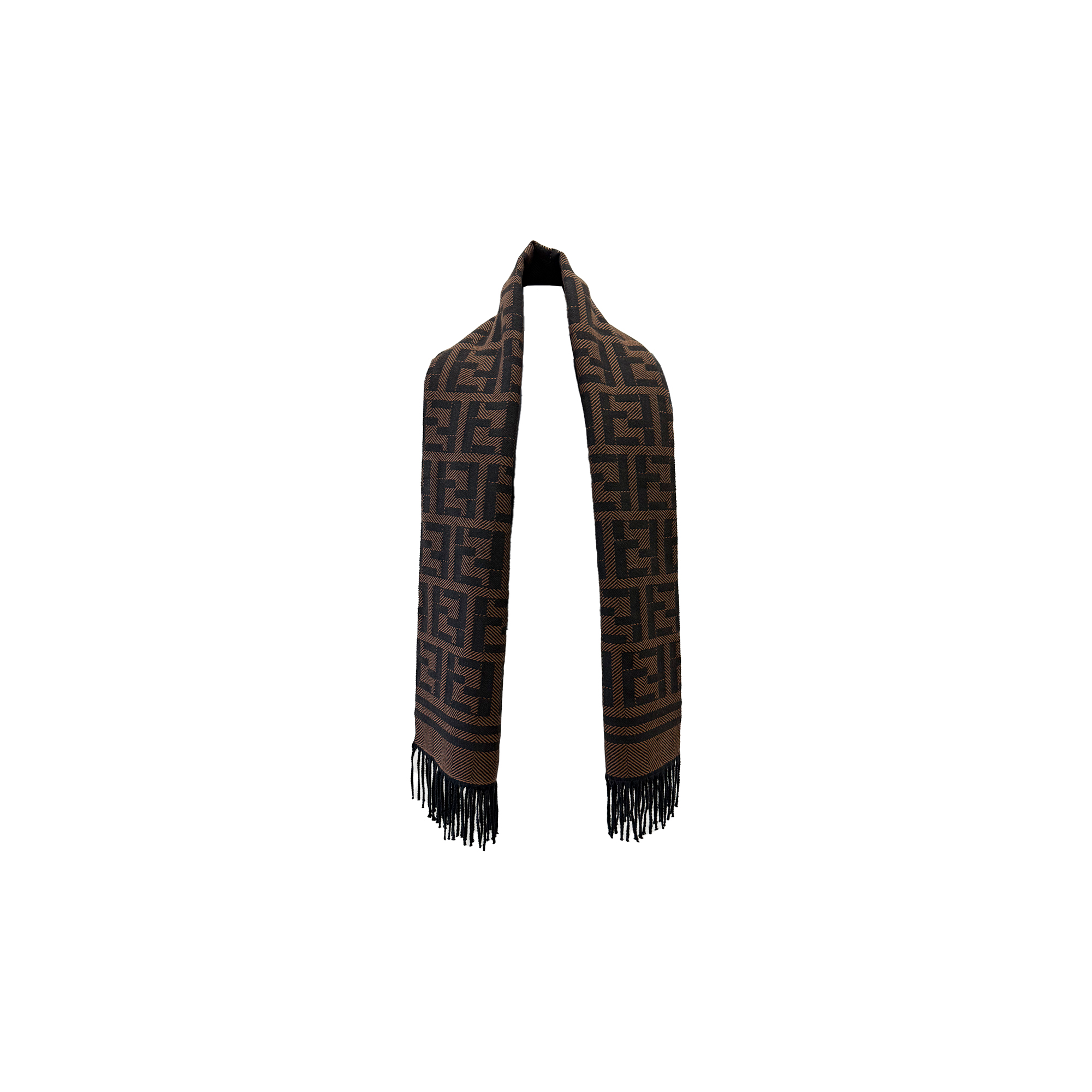 朗尼芬迪宠粉时尚休闲穿搭深色针织披肩7230597918