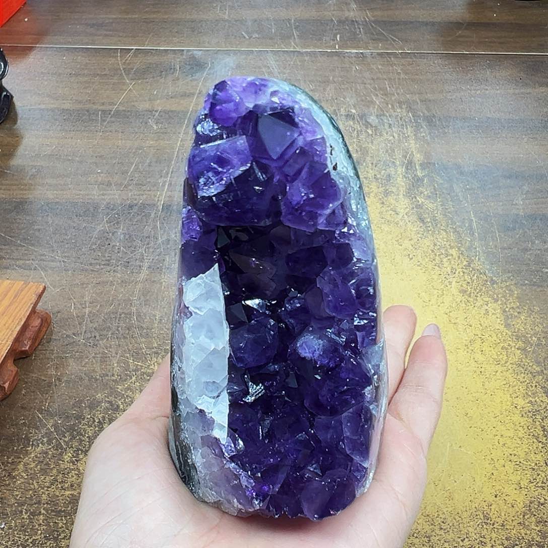 紫晶摆件未镶嵌晶体