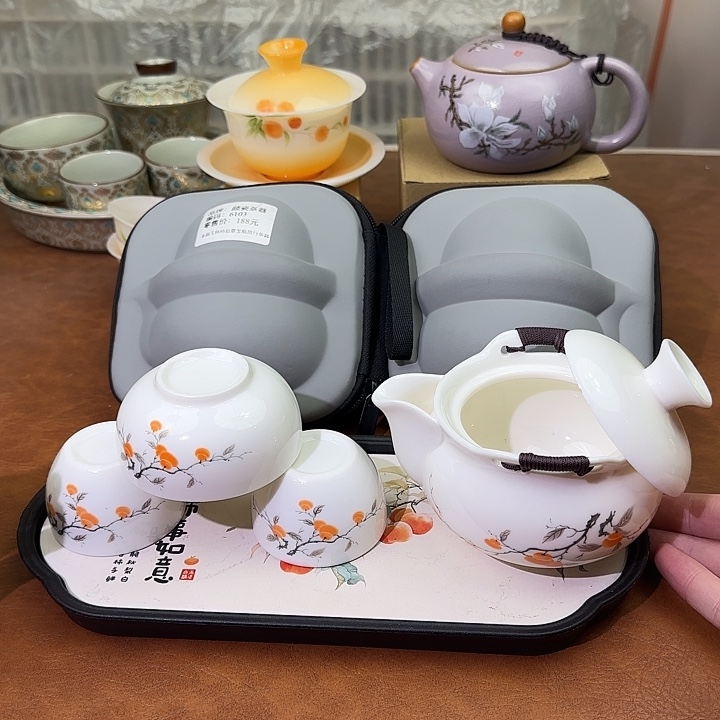 颜瓷闪购商品代替链接6103送茶盘