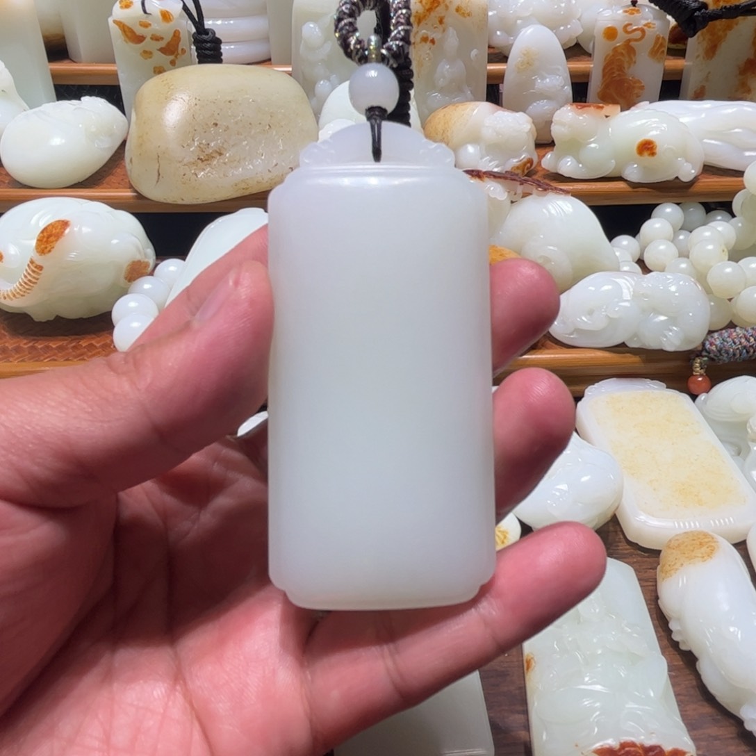 和田玉挂件未镶嵌B****~