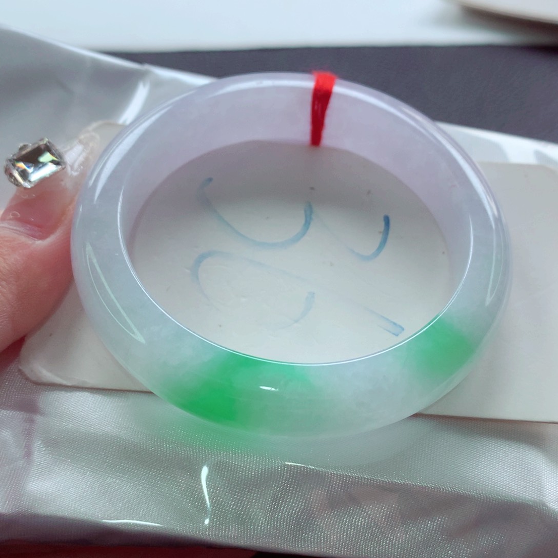 翡翠手镯未镶嵌天然缅甸翡翠A货手镯