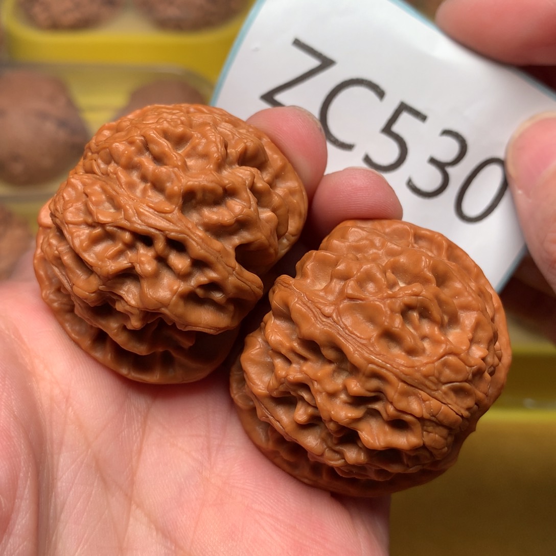 文玩核桃把件肉球苹果40