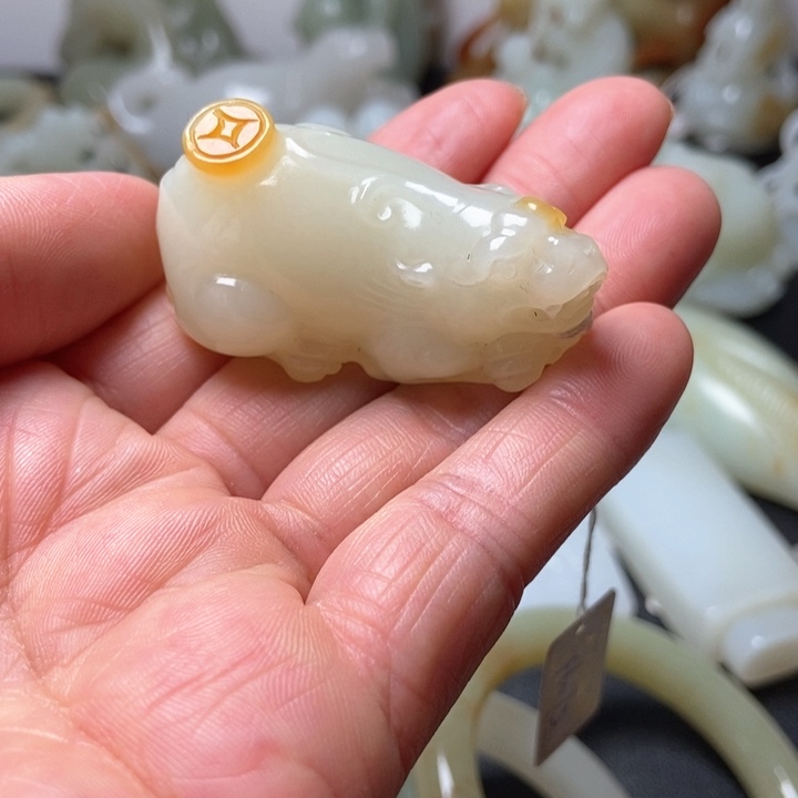 和田玉挂件未镶嵌