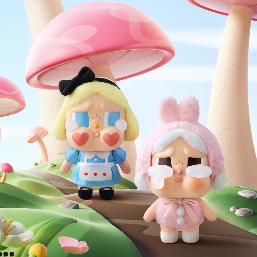 [直播代拆]CRYBABY眼泪工厂系列搪胶手办可爱盲盒礼物潮玩摆件