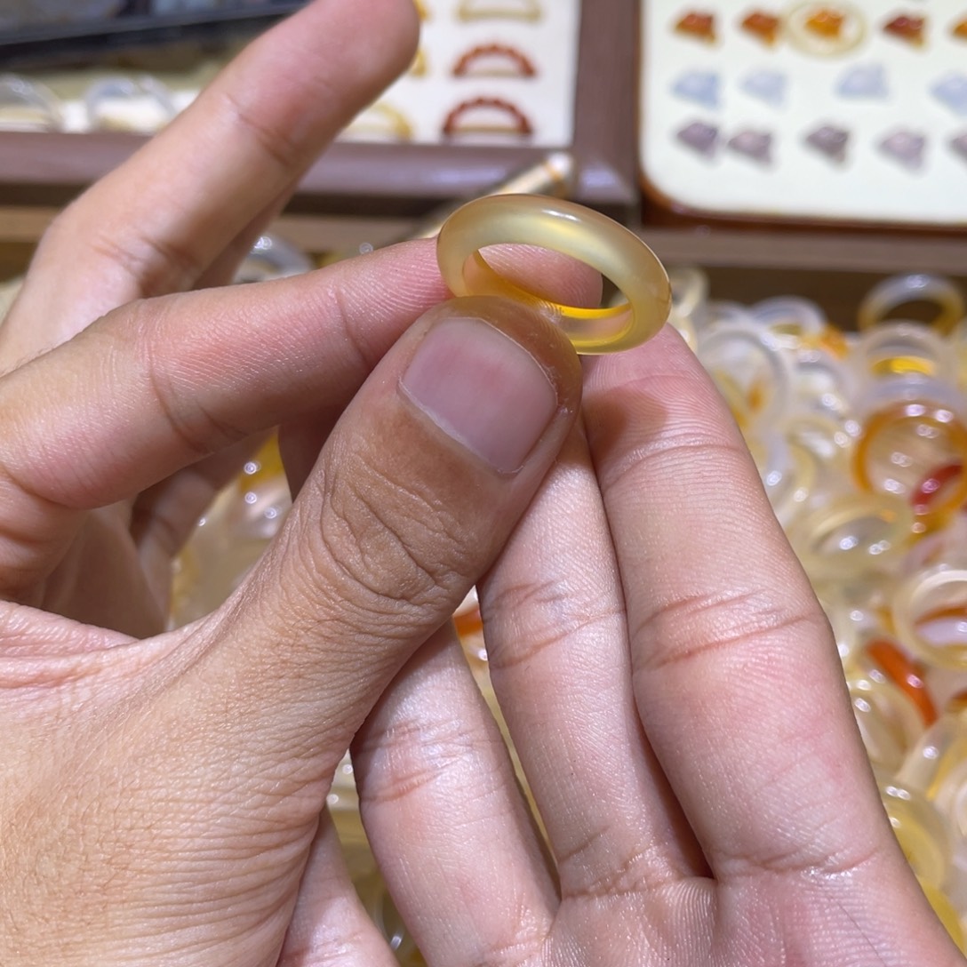 玛瑙/玉髓合金戒指526号港14