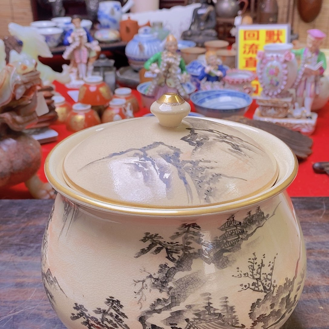 4家用精美水指一客