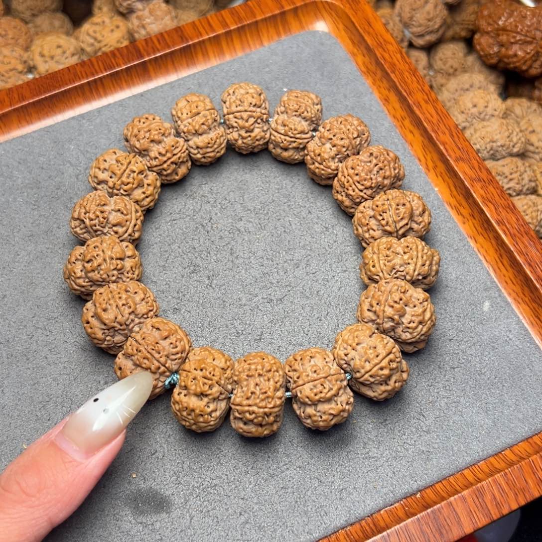 菩提12号尼泊尔大金刚21红皮梅花夹板