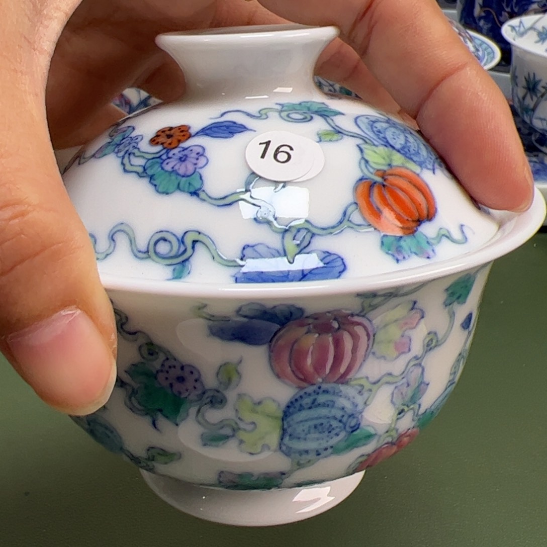 杯景德镇纯手绘茶具16