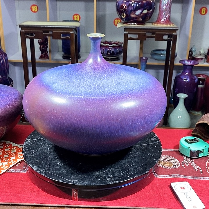 瓶喀****哥中国神垕精品钧瓷