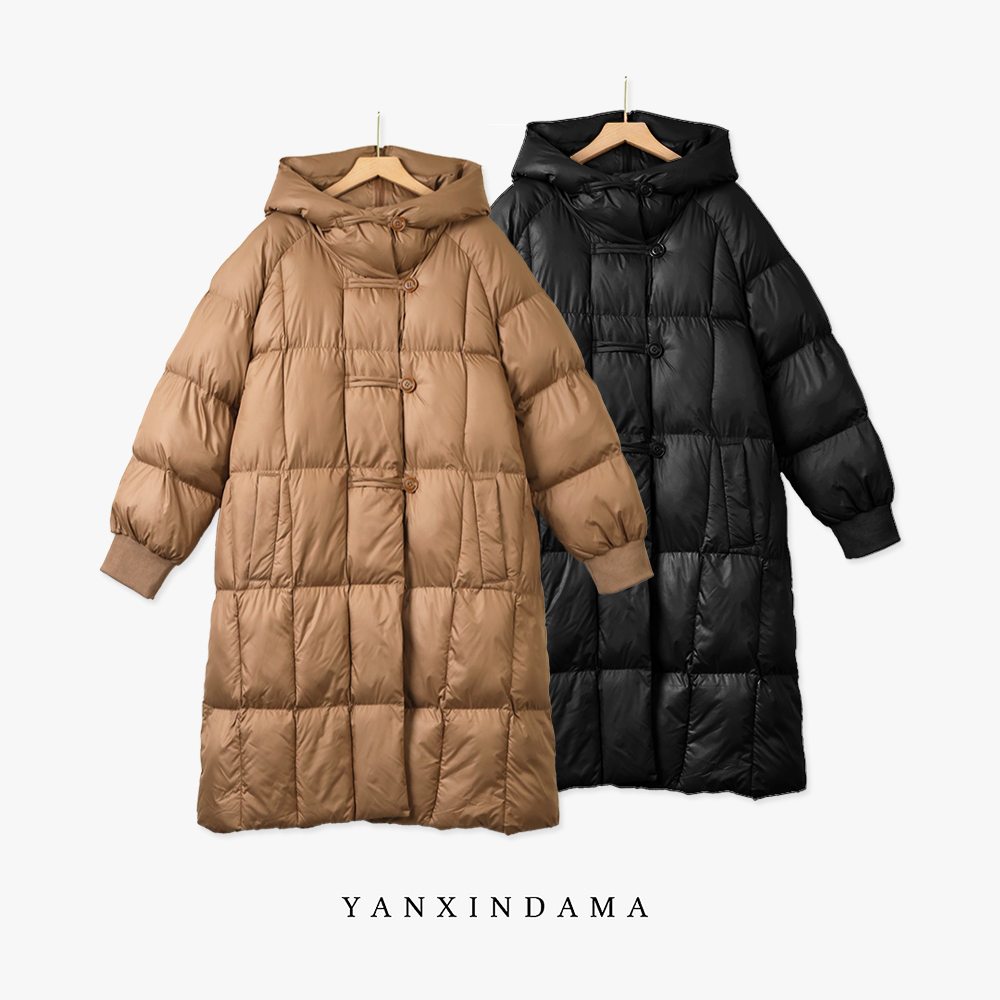 大码女装300斤胖MM时尚韩版百搭纯色中长款保暖棉服10175