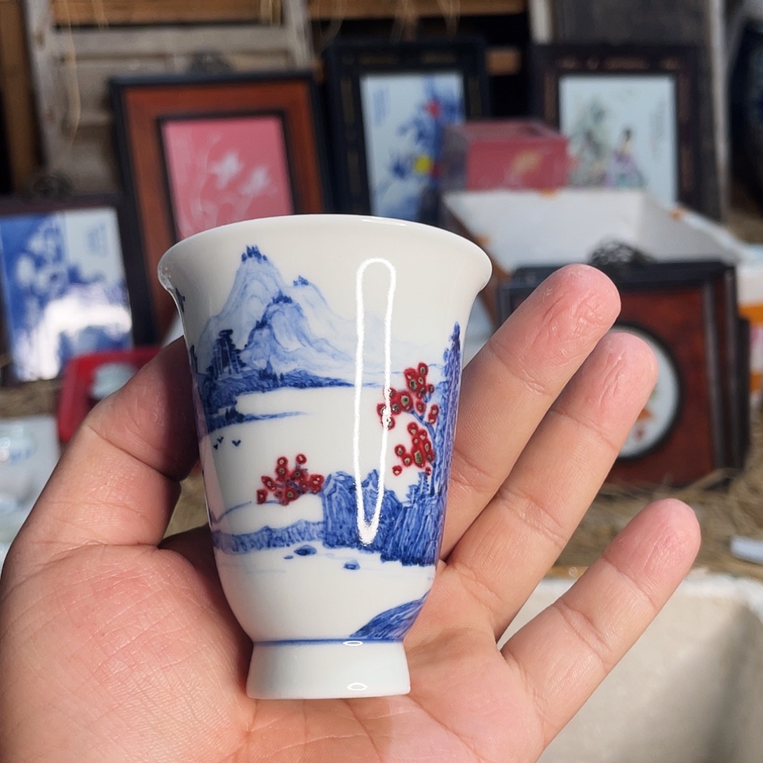 杯景德镇陶瓷艺术品