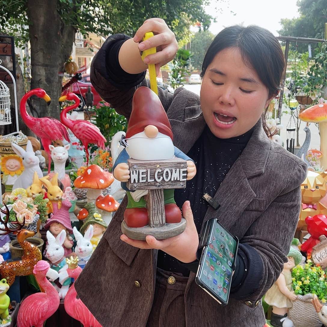 【闪购商品】无铅玻璃花园摆件&000&