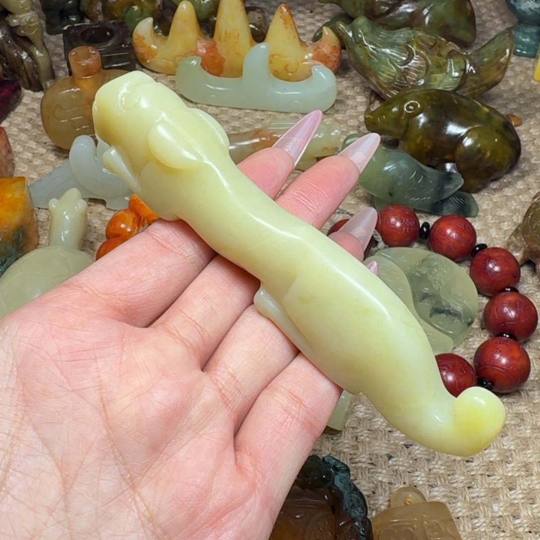 白玉菩提吊坠挂件