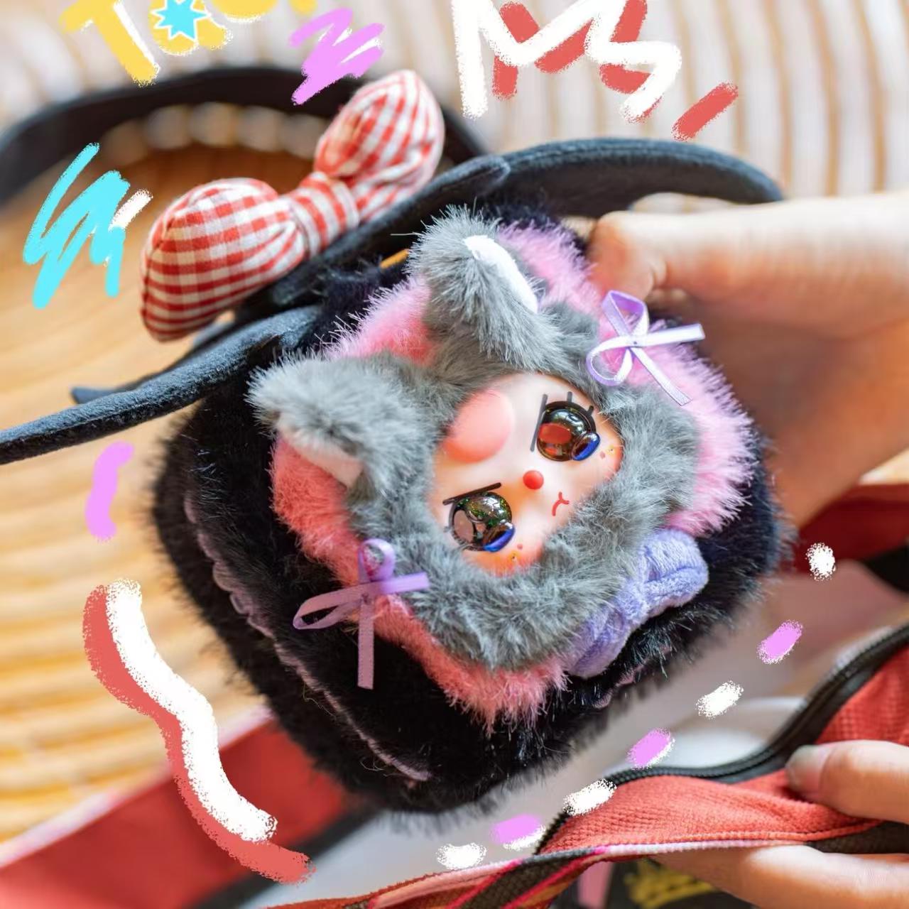 【全新正品】娃三岁首饰盒毛绒盲盒潮玩摆件