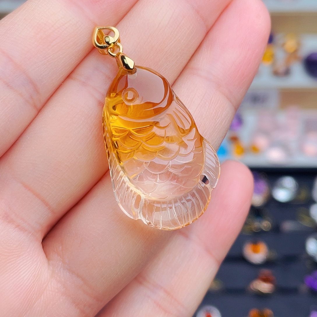 银S925镶嵌水晶珠宝半成品天然保真