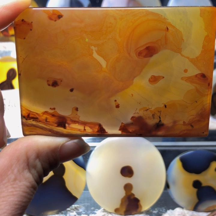 合金玛瑙/玉髓珠宝奇石88