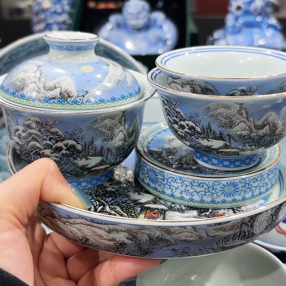 瓷片景德镇美术作品