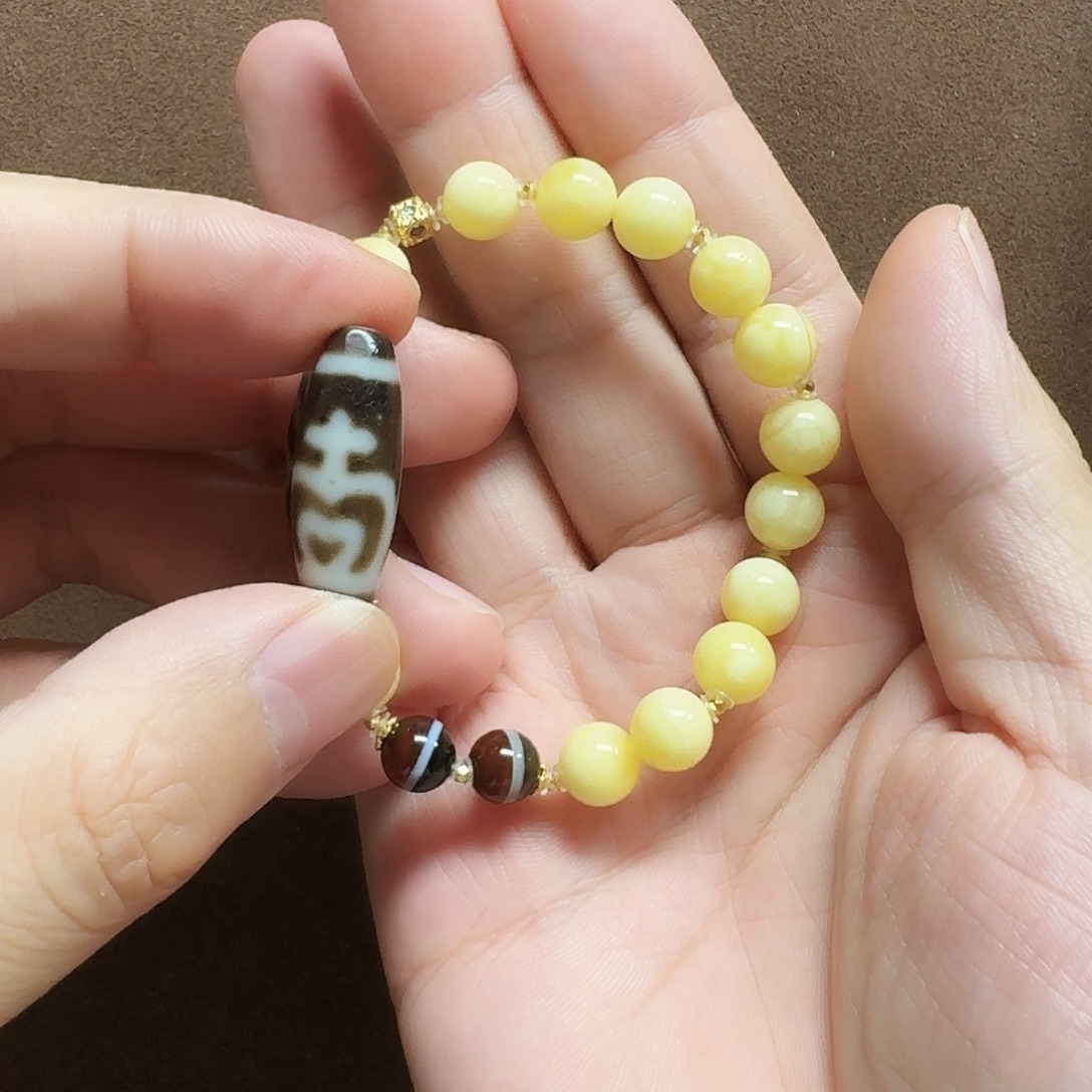 ╭***﹌玛瑙/玉髓未镶嵌手链