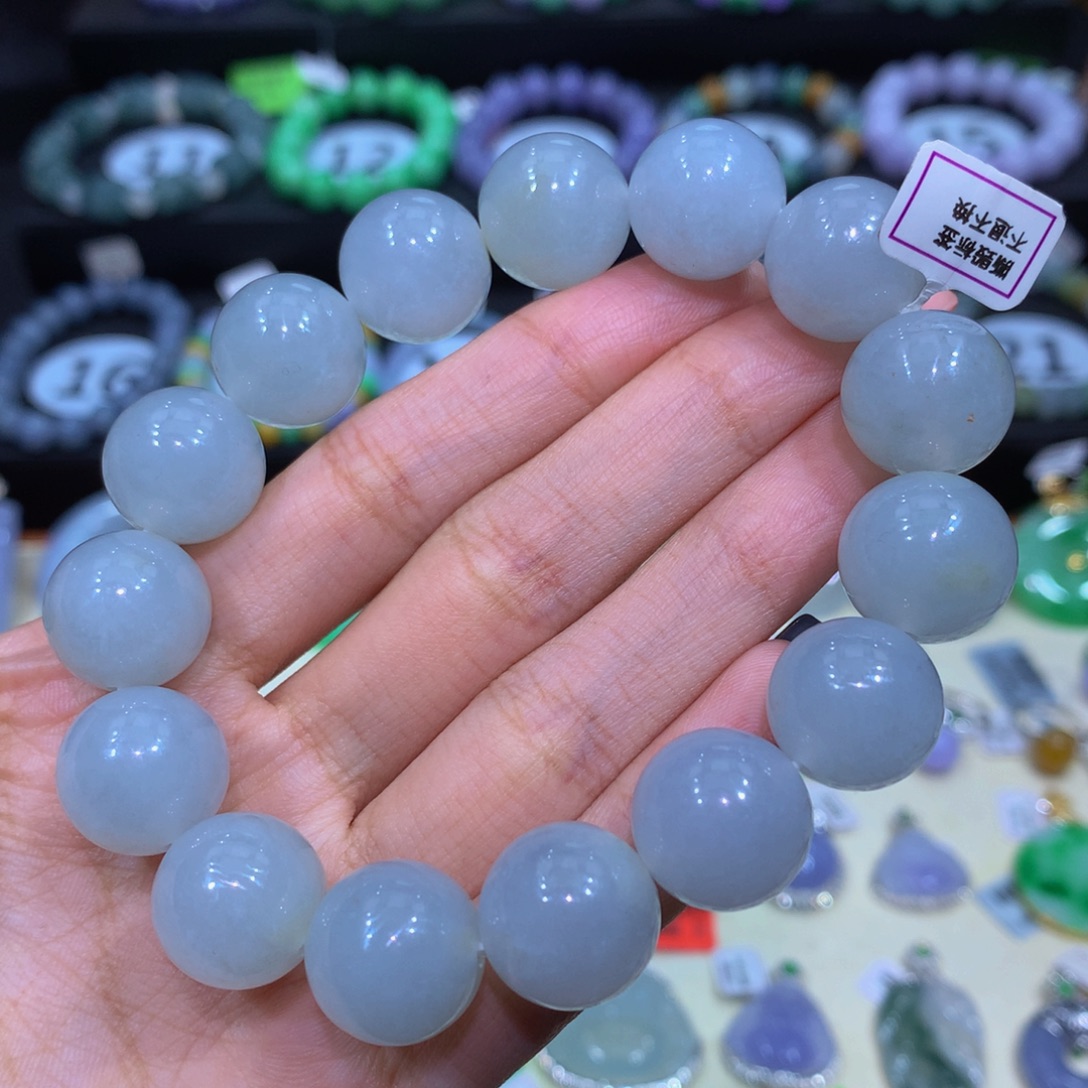 翡翠未镶嵌颈饰翡翠14