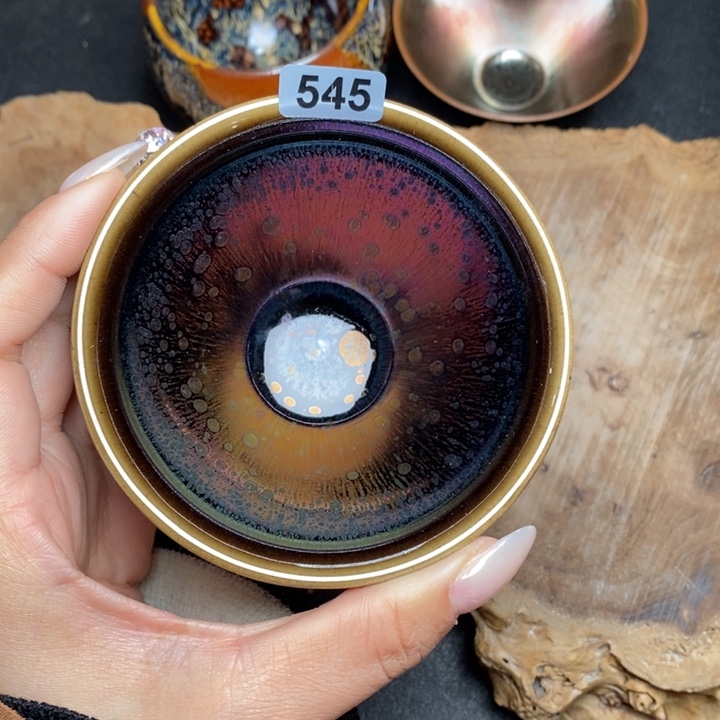 茶盏建窑建盏主人杯545