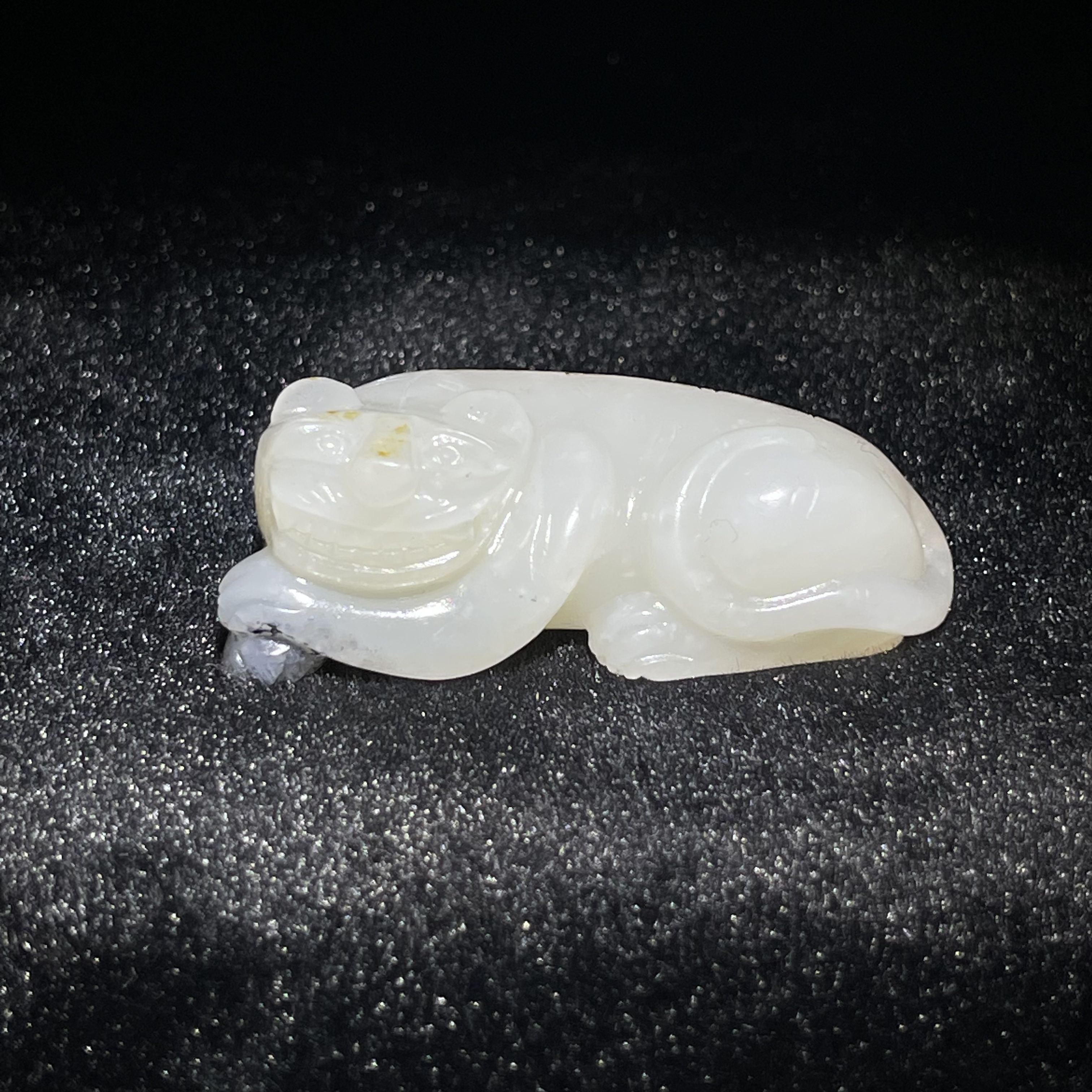 臻藏（8A）和田玉瑞兽摆件2502180072