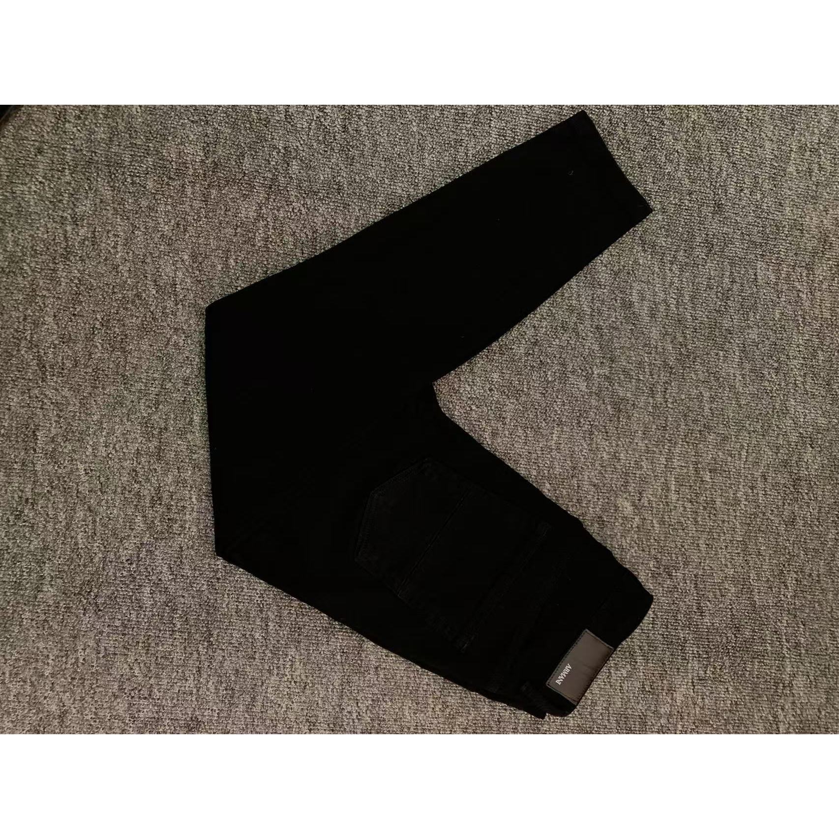 男牛仔裤子舒适裤潮流修身高弹简单男牛仔裤男士水洗523-2