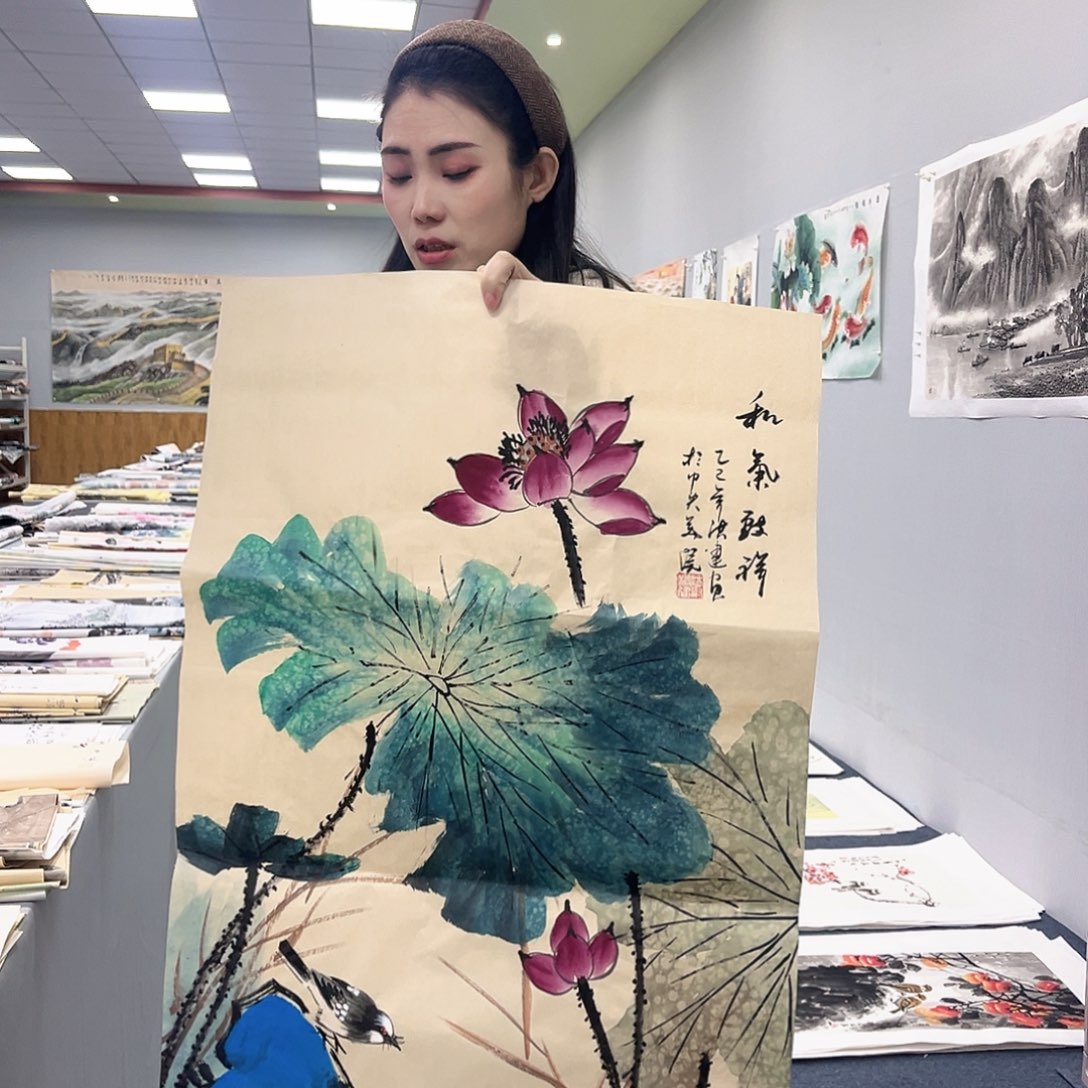 国画国画纯手绘作品