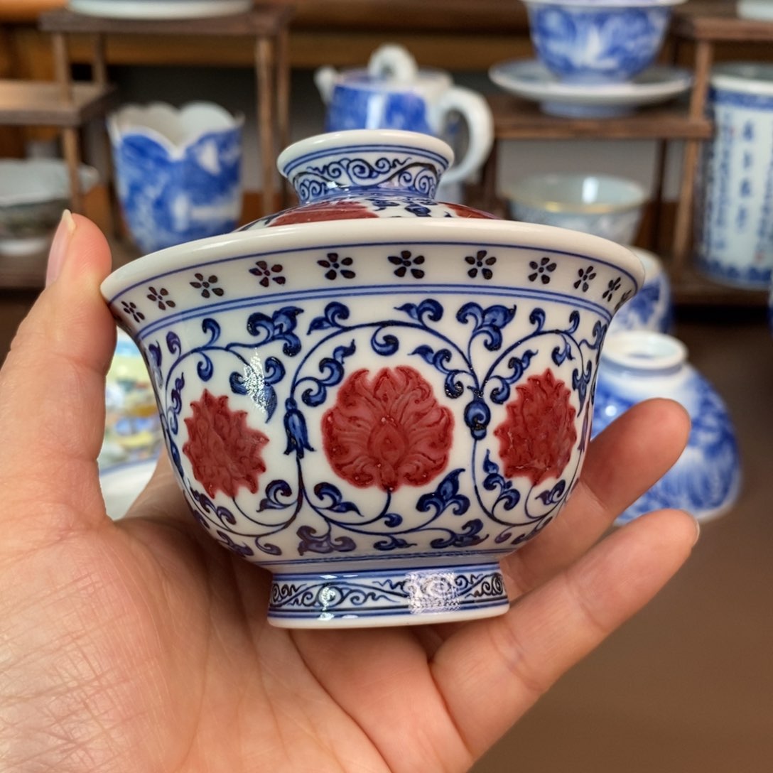 景德镇陶瓷手工手绘