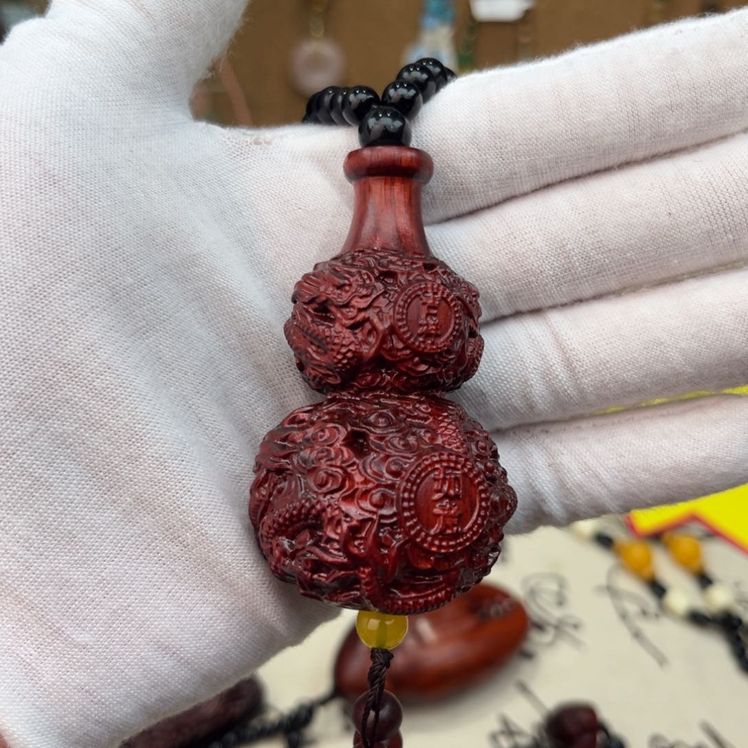 木紫檀木挂件手把件