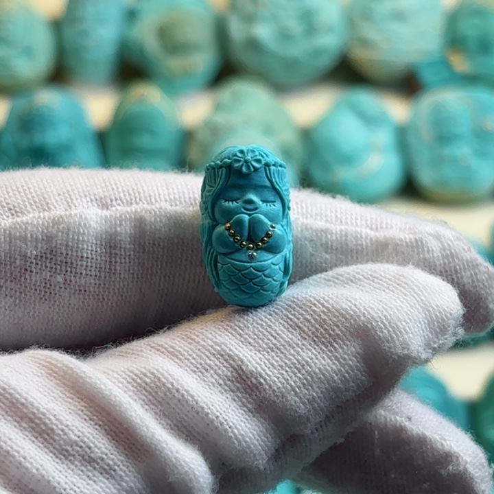 未镶嵌绿松石珠宝奇石