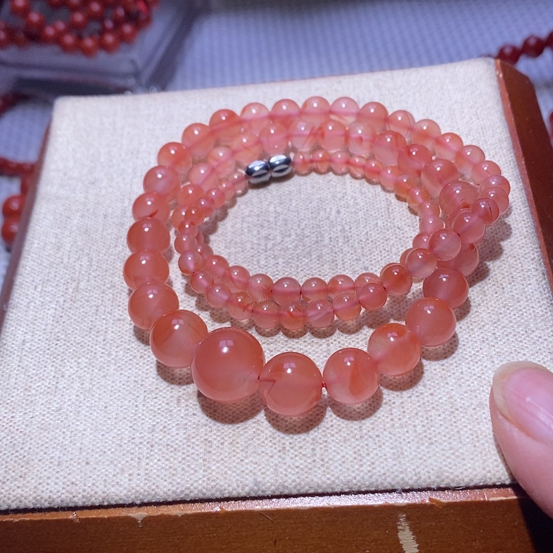 南红玛瑙未镶嵌塔链