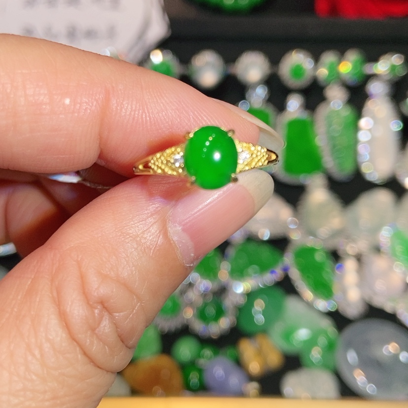 【闪购商品】未镶嵌戒指翡翠天然翡翠