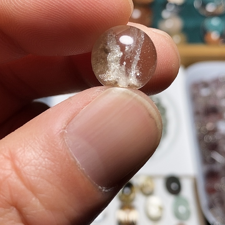 珠宝半成品水晶未镶嵌13.1