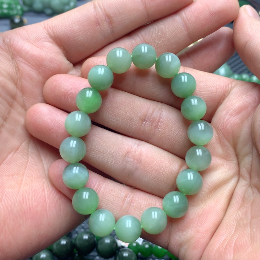 【闪购商品】和田玉（碧玉）手链未镶嵌