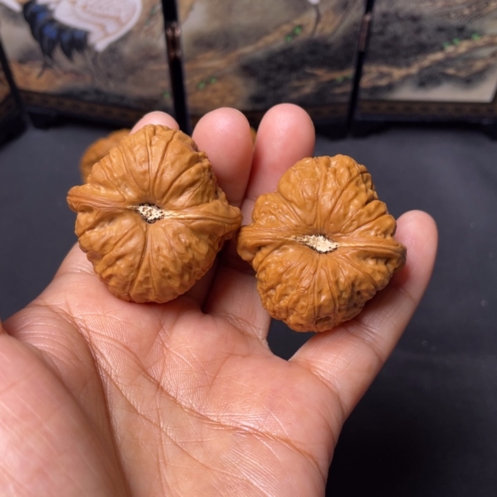 把件文玩核桃38南瓜墩