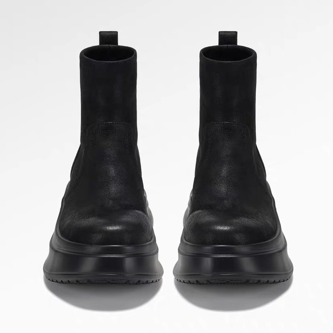 【艺术模范生】GGCC2025年秋冬新款时尚弹力厚底短靴百搭瘦瘦靴子