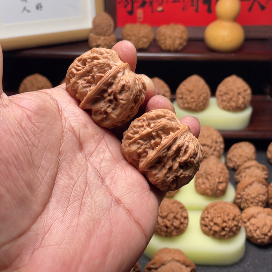 文玩核桃吊坠小*42方块
