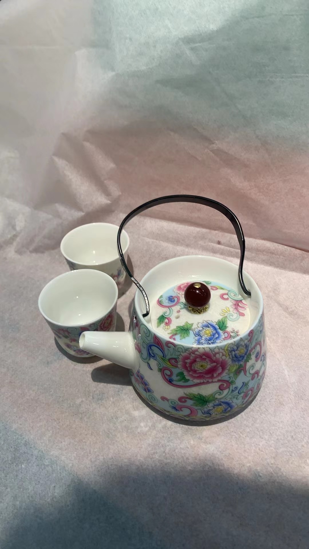 牵牛花壶两杯483