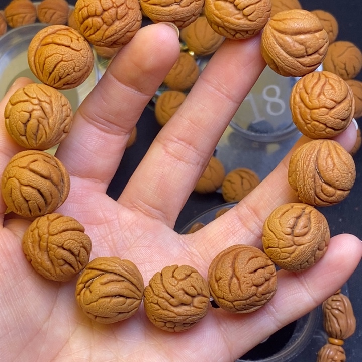 吊坠桃核秦岭龙纹桃核19尺寸