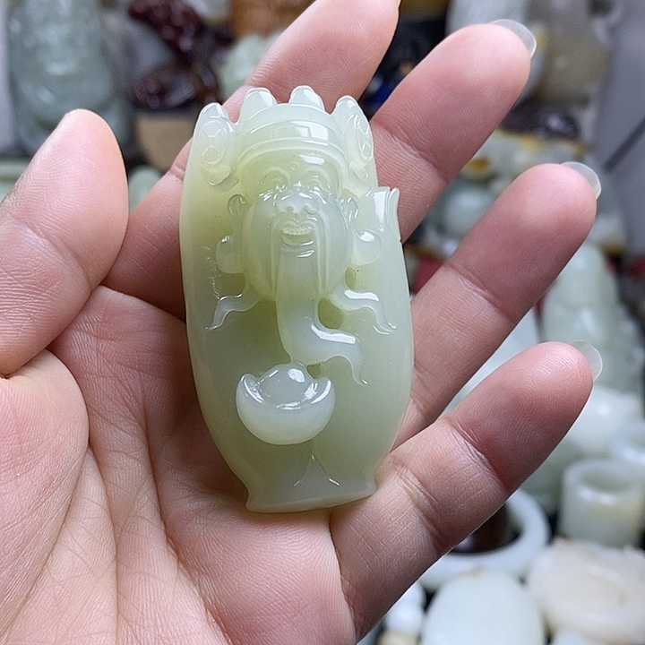 和田玉挂件未镶嵌