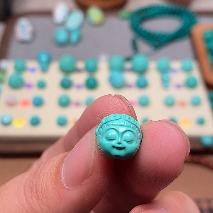 原生态湖北矿散珠配饰，尺寸10