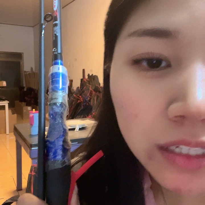 路***H3.8m碳素2.7枪柄1号