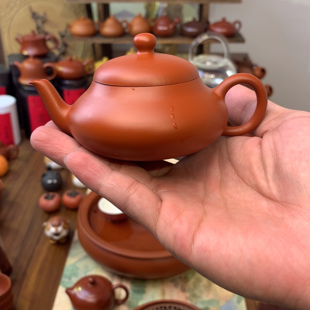 矮梨110言承堂朱泥