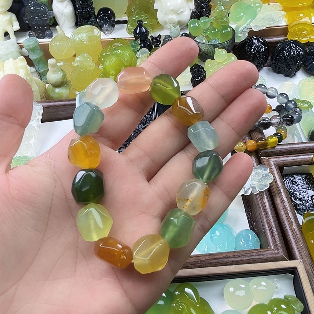 未镶嵌岫玉吊坠(不含链)虾*
