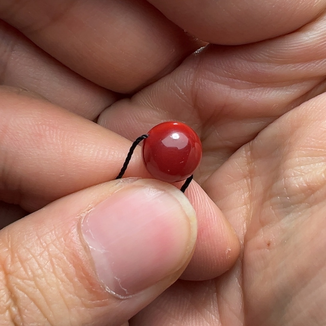 南红玛瑙颈饰未镶嵌9.3mm